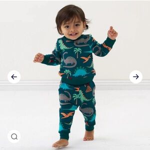 Little Sleepies Limited Edition Prehistoric Pals Crewneck and Jogger Set